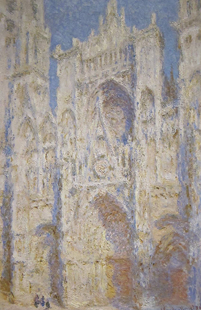 Rouen Cathedral, West Facade, Sunlight, 1894 Claude Monet